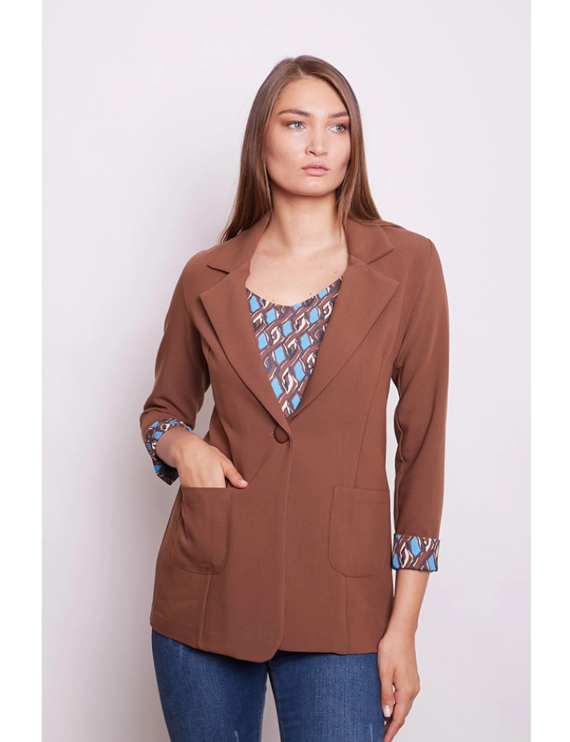 Bellevue - Blazer Senhora Tan