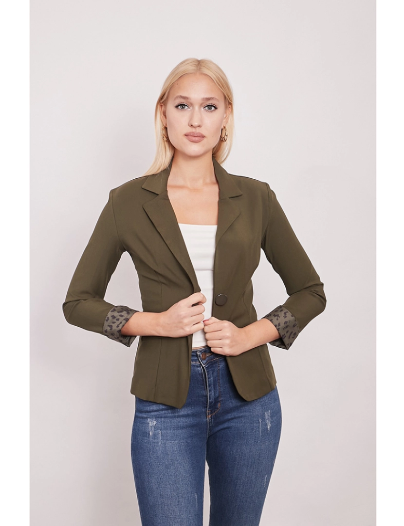 Bellevue - Blazer Senhora Verde Escuro