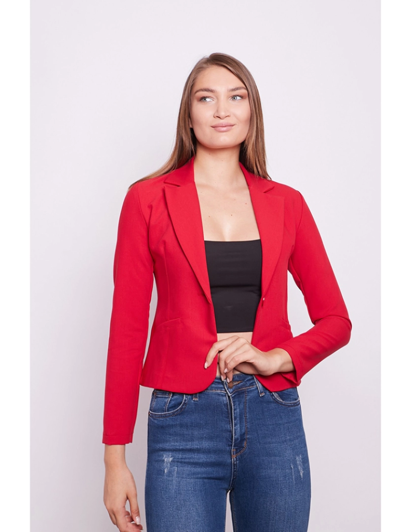 Bellevue - Blazer Senhora Vermelho