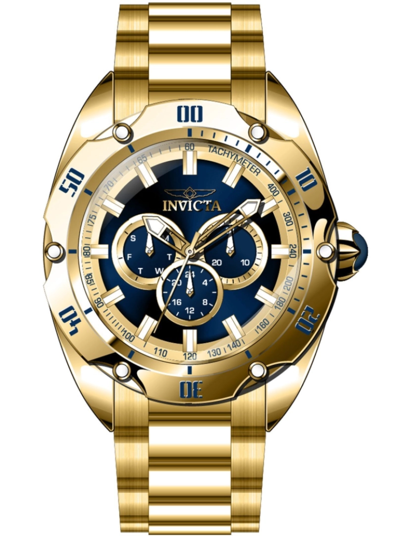 Invicta - Invicta Venom 45732 Relógio de Homem Quartzo  - 50mm