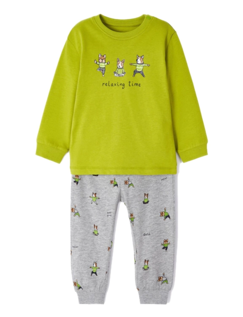 Mayoral - Pijama De Algodão Verde De Criança Maioral 26574-12M (Tallas De 12 A 36)