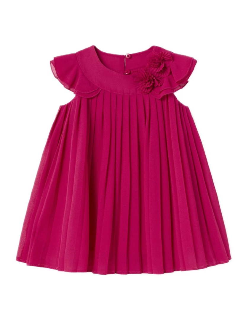 Mayoral - Vestido Branco De Menina Mayoral 27298-6 (Tallas De 6 A 36)