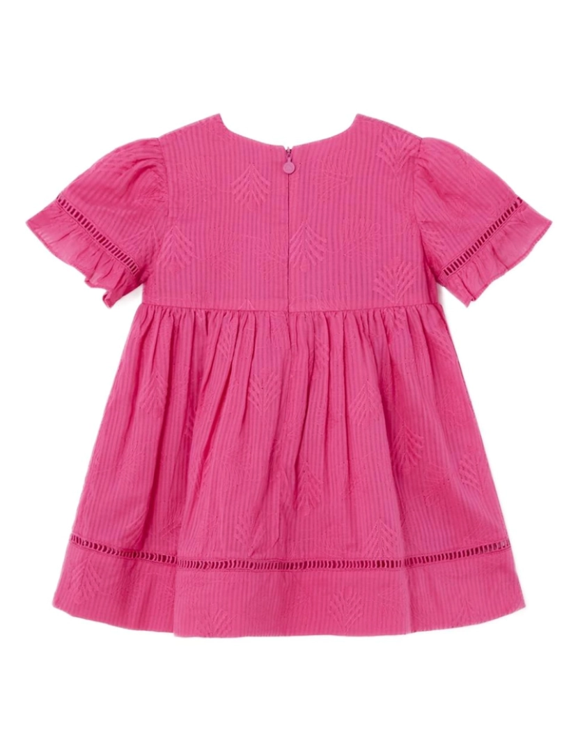 imagem de Vestido De Algodão Rosado De Bebê Menina Mayoral 28269-6M (Tallas De 6 A 36)2