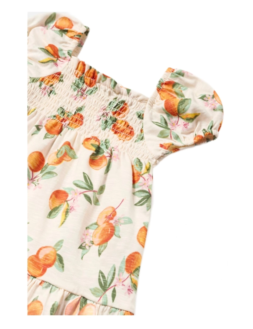 imagem de Vestido De Algodão Naranja De Bebê Menina Mayoral 28296-6M (Tallas De 6 A 36)3