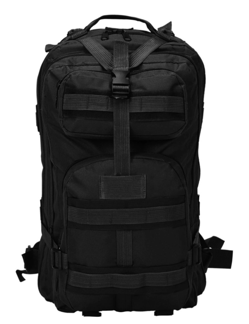 imagem de Mochila estilo exército 50 L preto2