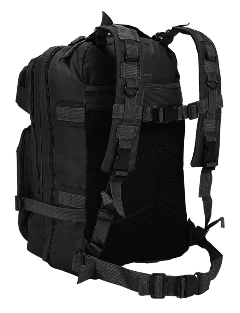 imagem de Mochila estilo exército 50 L preto3