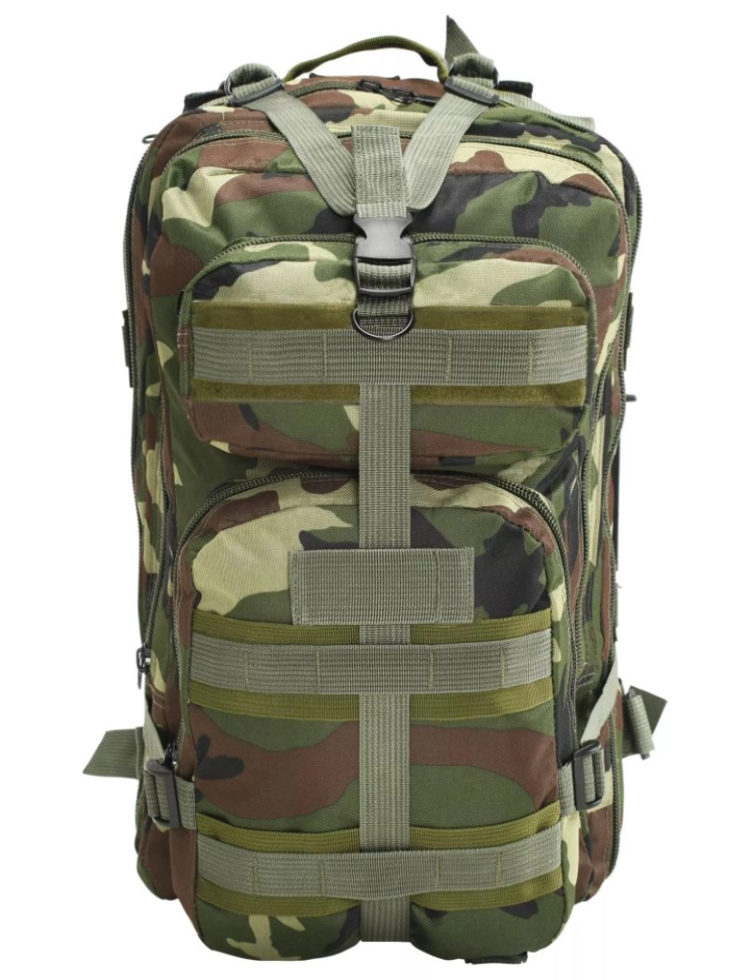 imagem de Mochila estilo exército 50 L camuflagem2