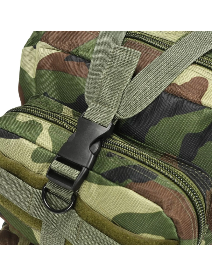 imagem de Mochila estilo exército 50 L camuflagem4