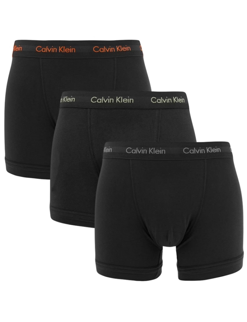 imagem de Calvin Klein 3-Pack Boxers Negro2