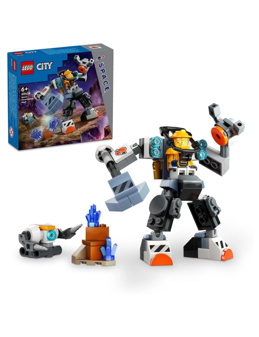 Lego - Lego City Robô De Construção Espacial 60428