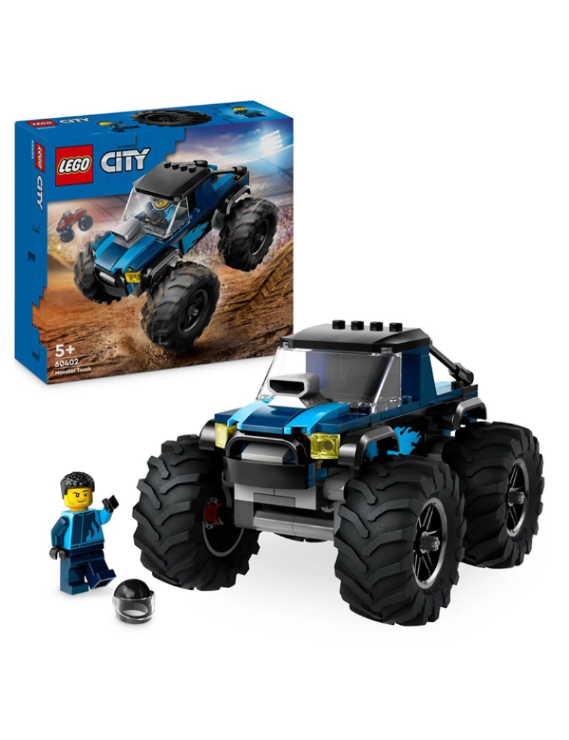 Lego - Lego City Monster Truck Azul 60402