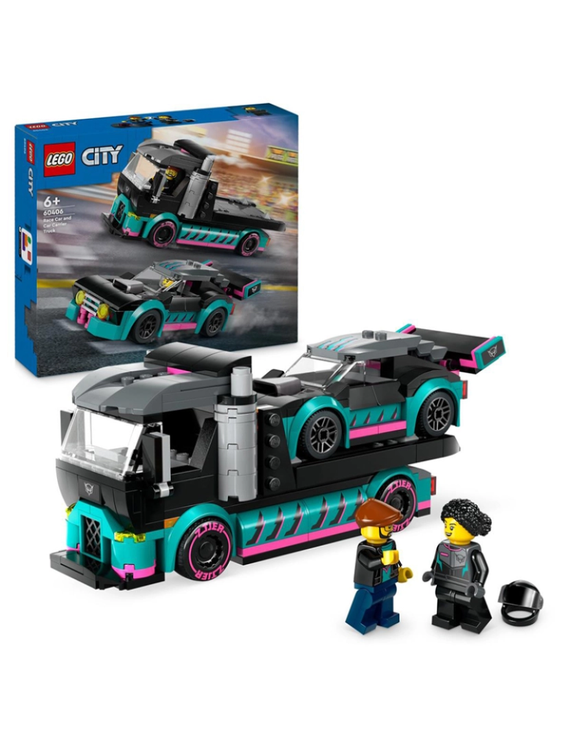 Lego - Lego City Carro E Camião De Transporte 60406