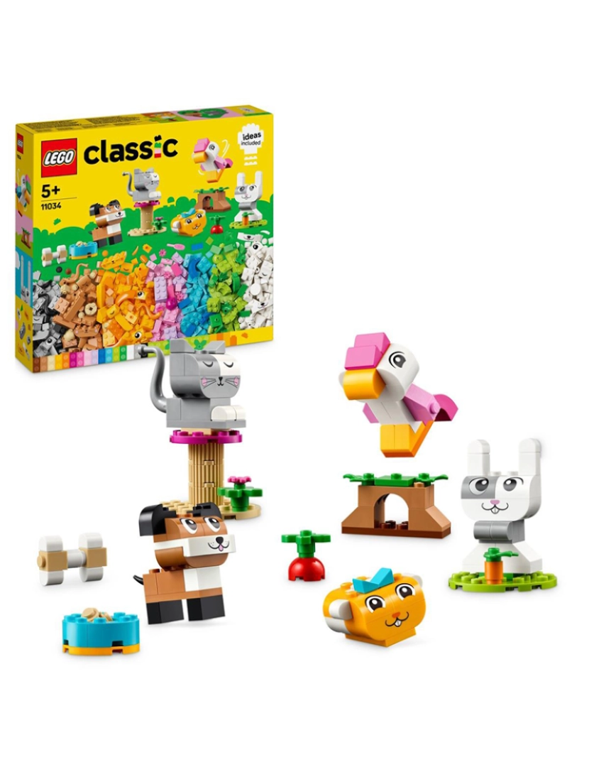 Lego - Lego Classic Animais De Estimação Criativos 11034