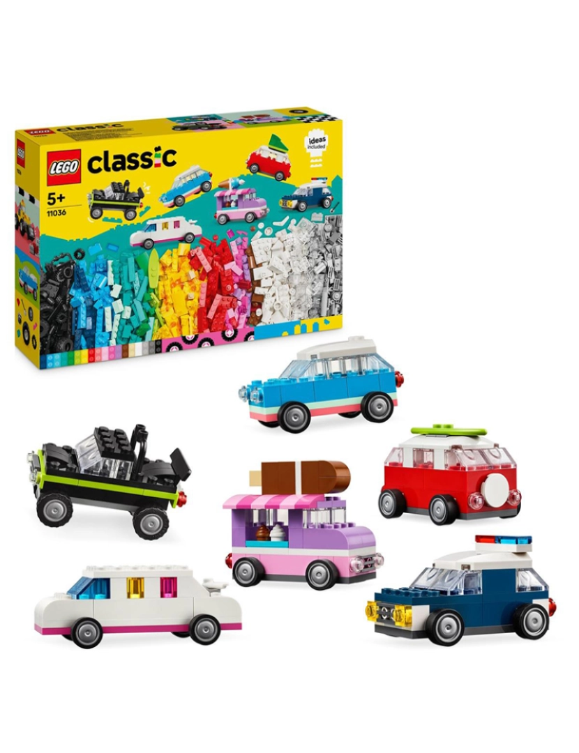 Lego - Lego Classic Veículos Criativos 11036