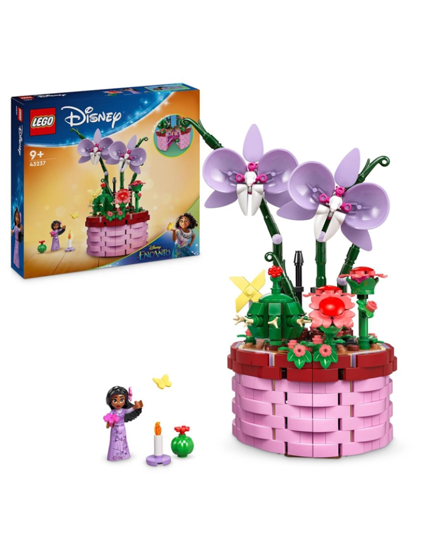 Lego - LEGO DISNEY VASO DE FLORES DA  ISABELA 43237