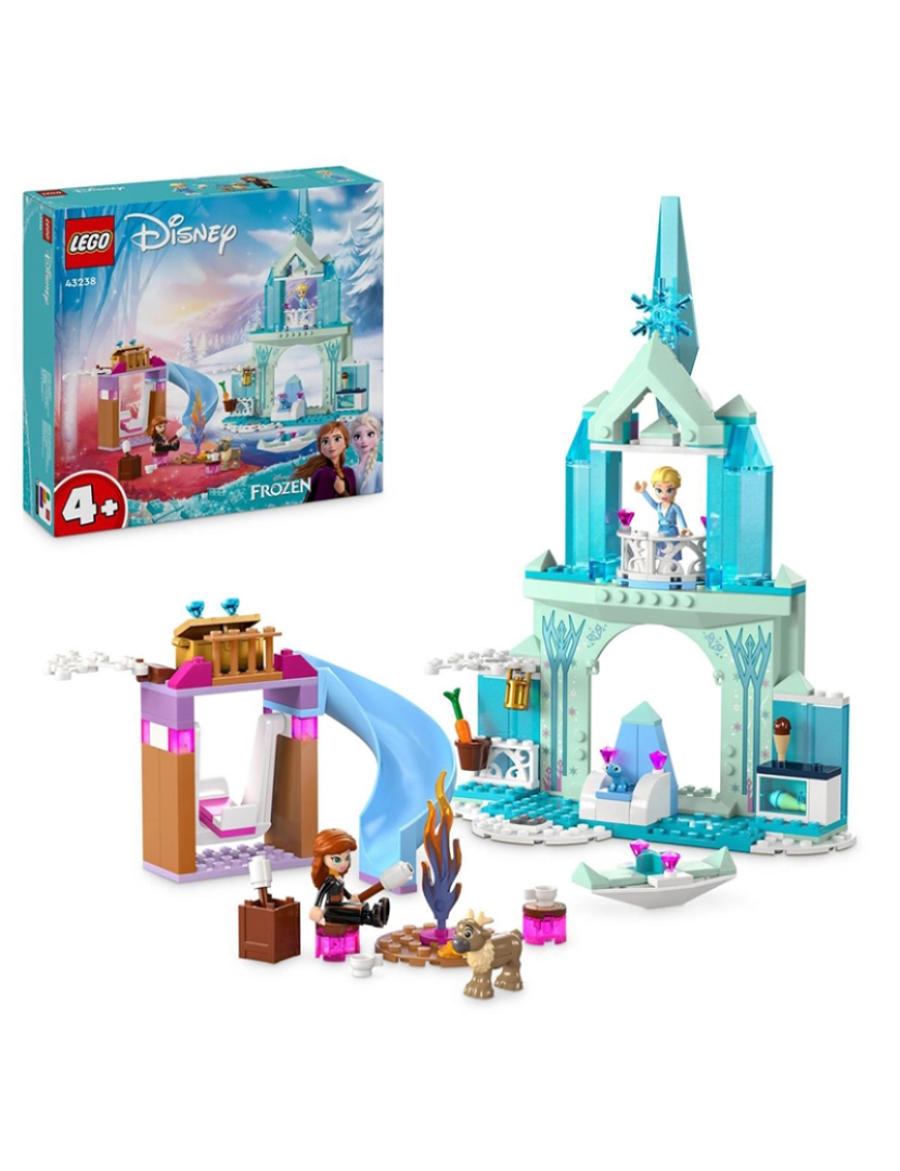 Lego - Lego Disney Princess Castelo Gelado Da Elsa 43238