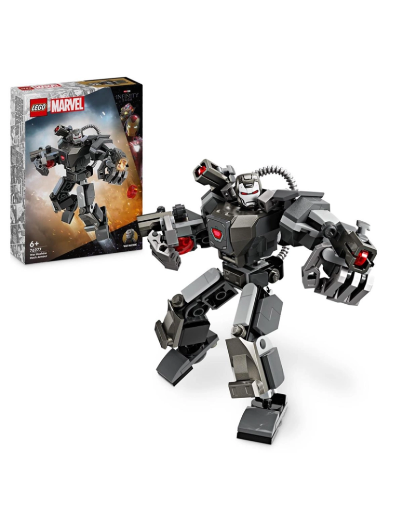 Lego - Lego Super Heroes Armadura Mech War Machine 76277