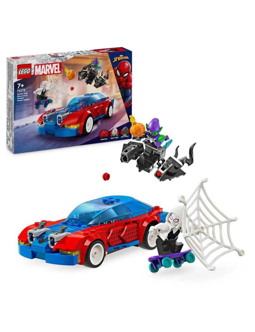 Lego - Lego Super Heroes Carro Spider E Goblin Vem. 76279