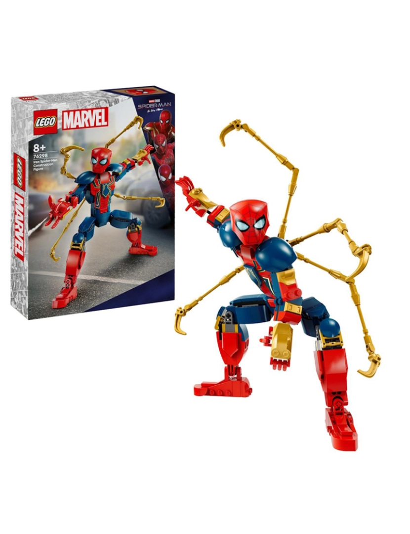 Lego - LEGO SUPER HEROES HOMEM-ARANHA DE FERRO 76298