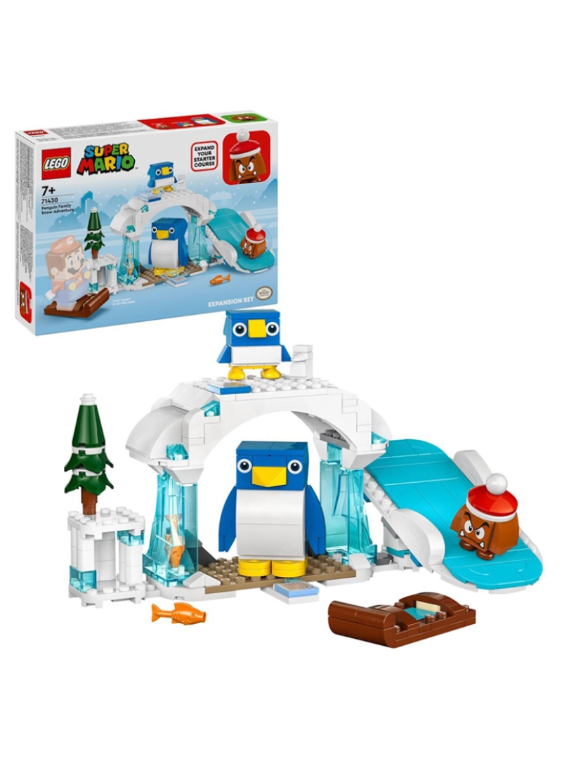 Lego - Lego Super Mario Aventu.Neve Familia Pinguim 71430