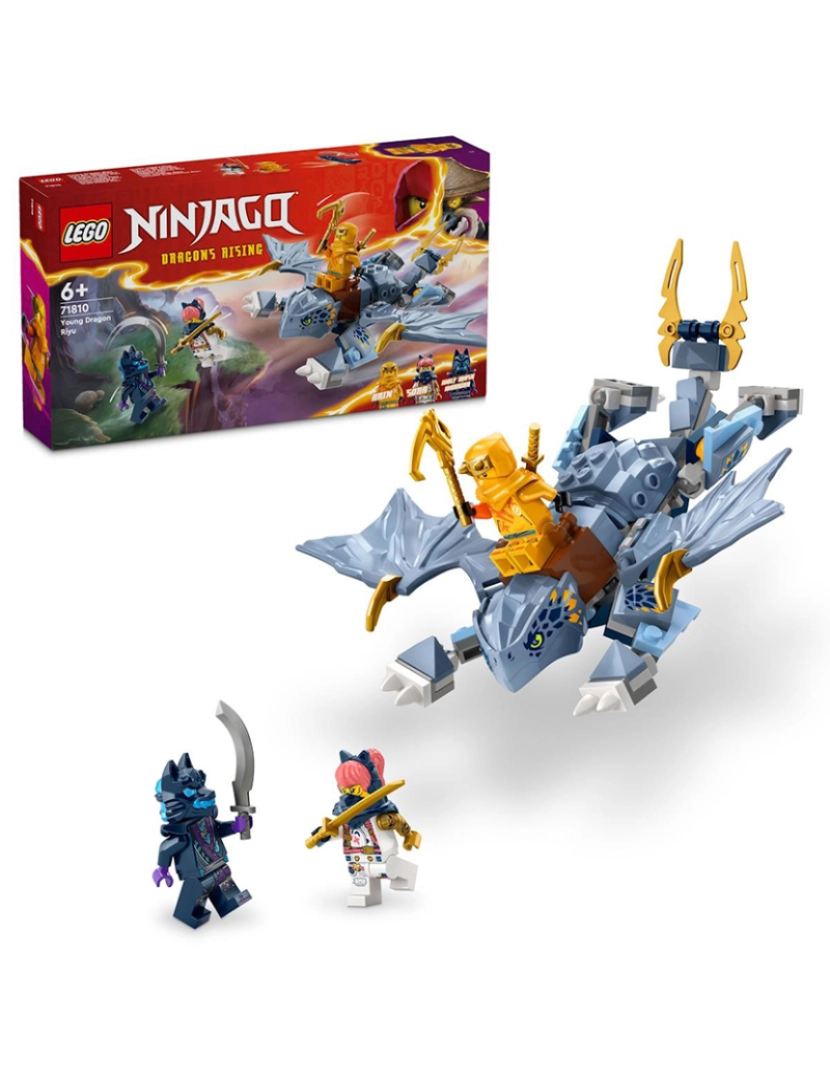 Lego - Lego Ninjago Jovem Dragão Riyu 71810