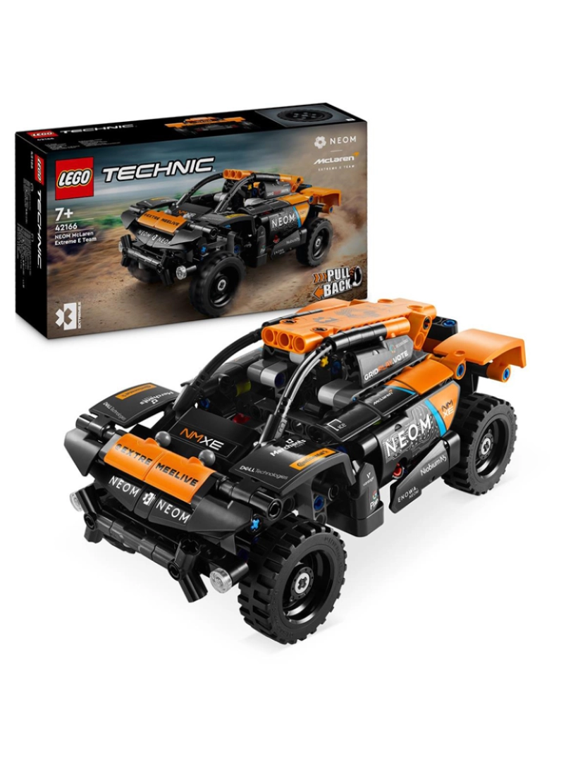 Lego - LEGO TECHNIC NEOM MCLAREN EXTREME E RACE CAR 42166