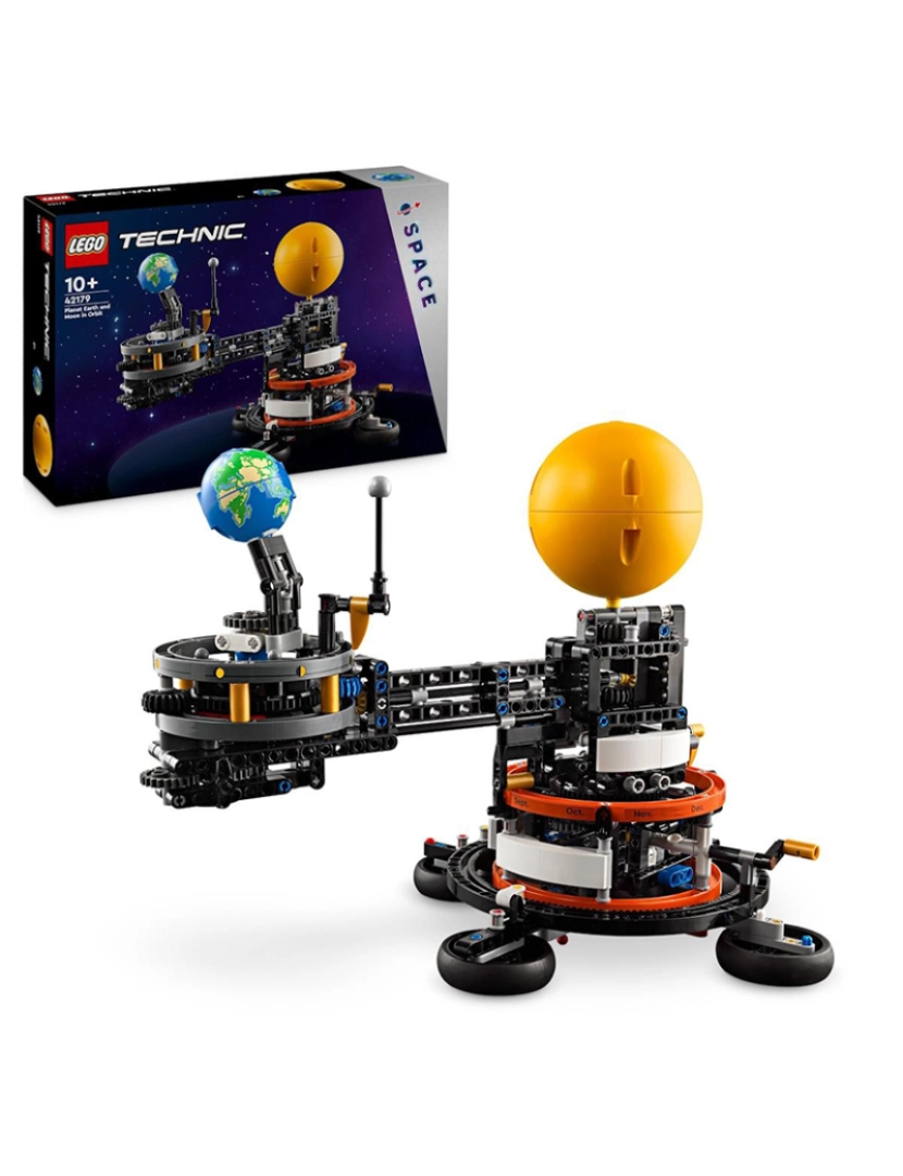 Lego - LEGO TECHNIC PLANETA TERRA E LUA EM ÓRBITA 42179