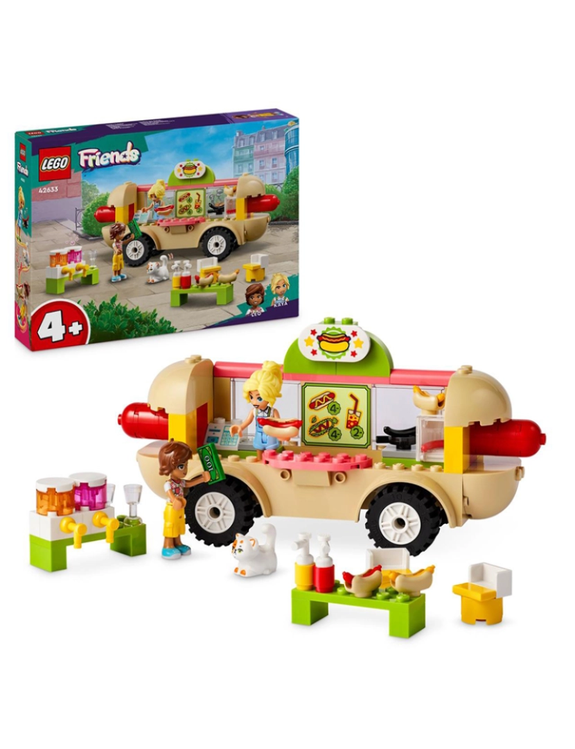 Lego - Lego Friends Camião De Cachorros-Quentes 42633