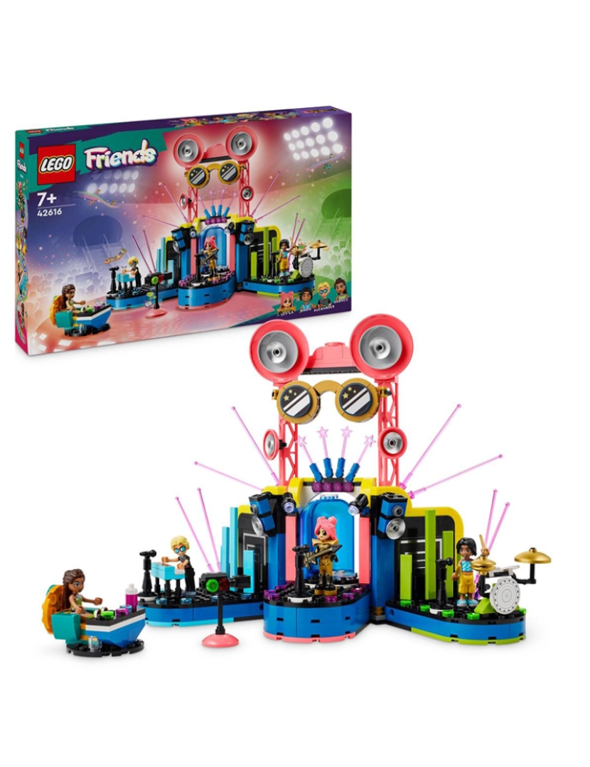 Lego - LEGO FRIENDS TALENTOS MUSICAIS HEARTLAKE 42616