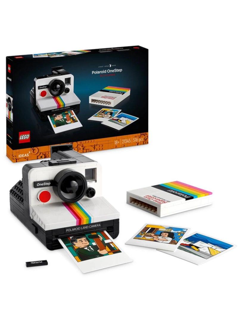 Lego - LEGO IDEAS CÂMARA POLAROID ONESTEP SX-70 21345