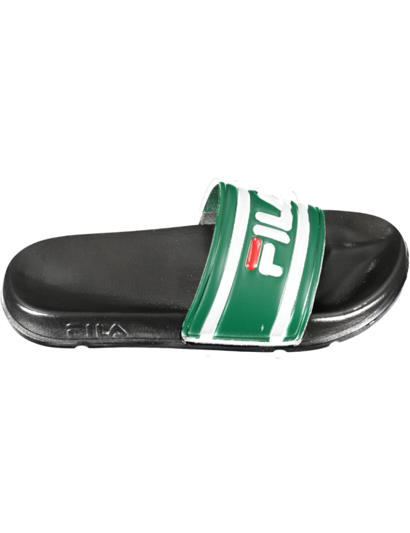 Fila - FilaChinelos Pretos e Verde VE6308