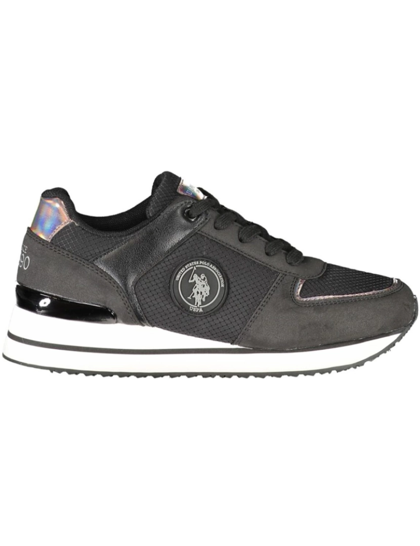 U.s. Polo Assn. - U.S. Polo Assn. Sapatilhas Desportivas Pretas Mulher