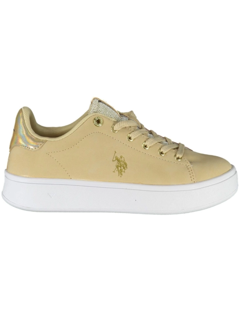 U.s. Polo Assn. - U.S. Polo Assn. Sapatilhas Beges Mulher 01WCY ( Tamanho 35 ao 40 )