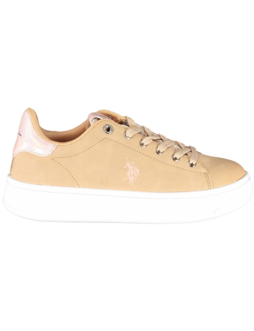 U.s. Polo Assn. - U.S. Polo Assn. Sapatilhas Beges Mulher BENUD001