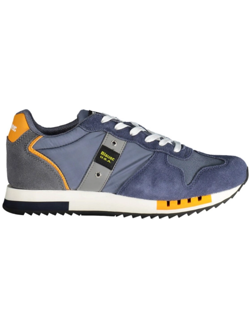 Blauer Usa - Blauer USA Sapatilhas Desportivas e Casual Azuis e Laranja Homem S3QUEENS01STO