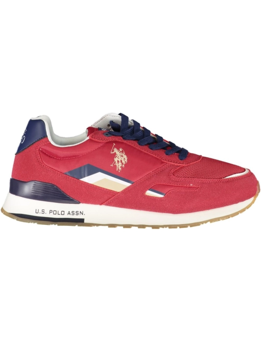 U.s. Polo Assn. - U.S. Polo Assn. Sapatilhas Desportivas Vermelhas Homem RORED