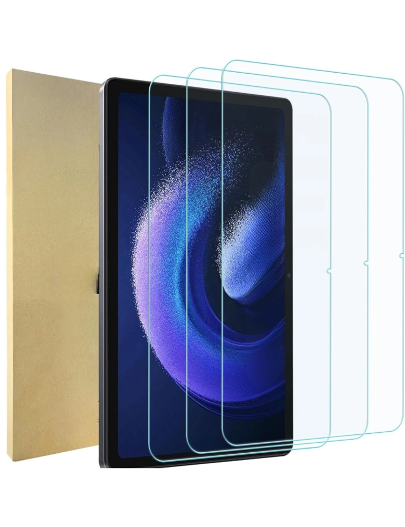 imagem de Pack 3x películas vidro temperado para Xiaomi Pad 6 PRO 11.02