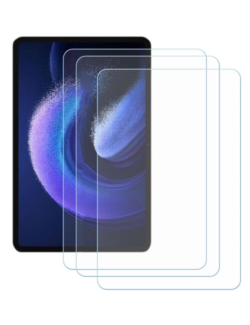 imagem de Pack 3x películas vidro temperado para Xiaomi Pad 6 PRO 11.03