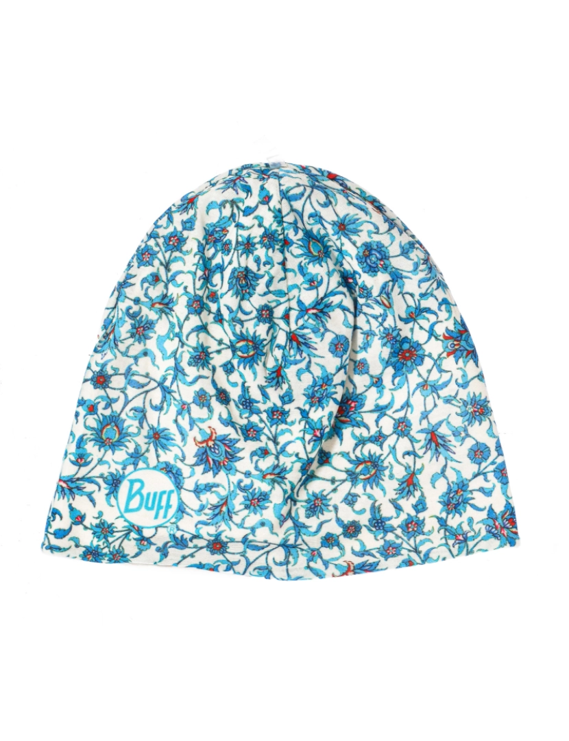 Buff - Gorro flores brancas