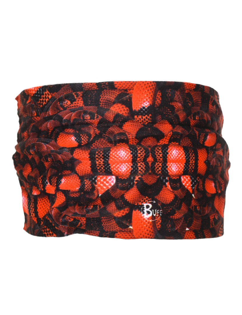 Buff - Headband Vermelho preto