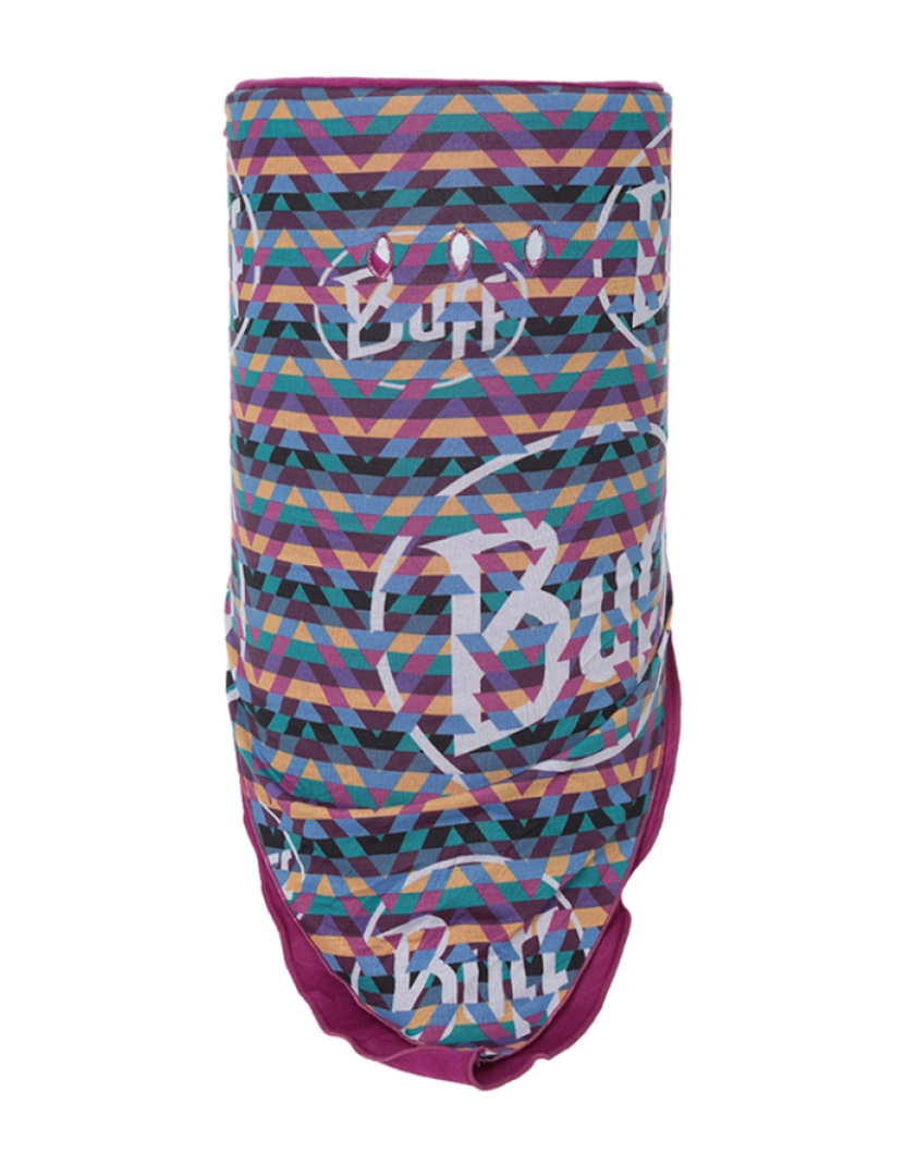 Buff - Gola Polar Estampado Violeta