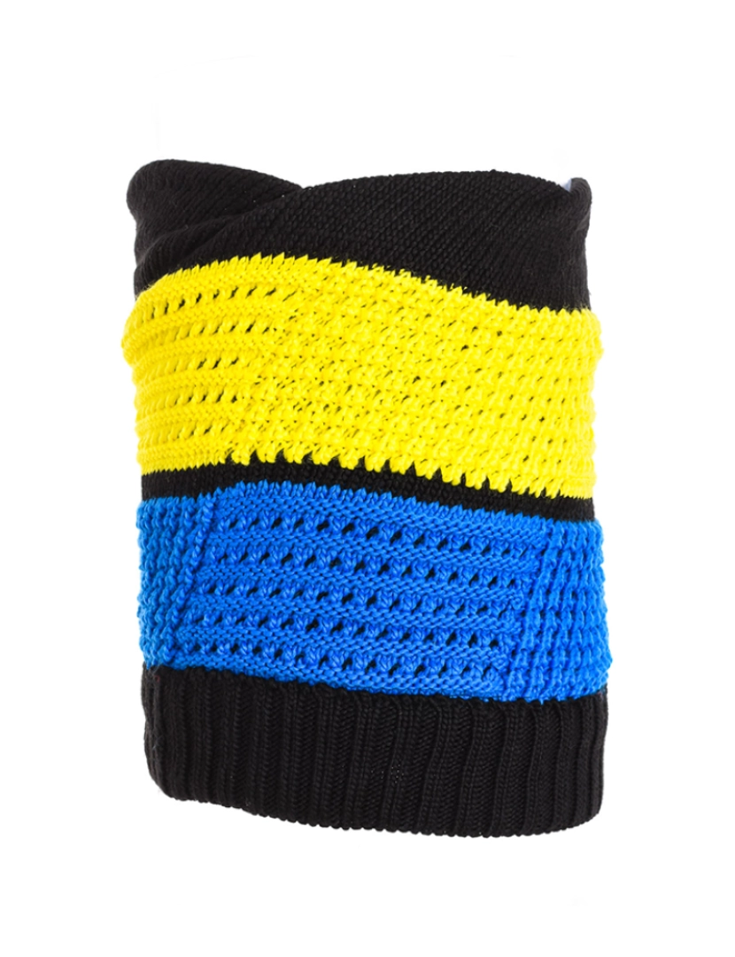 Buff - Gola Polar Preto-Amarelo-Azul