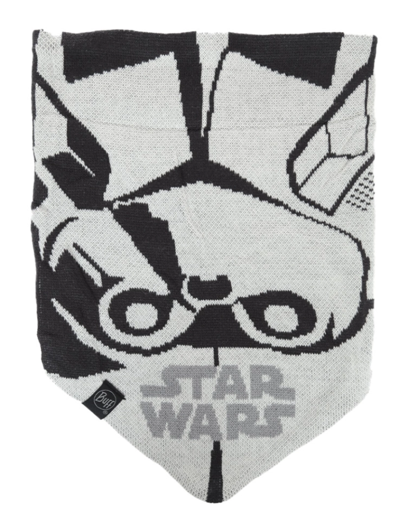 Buff - Gola Polar Point Star Wars  Cinza e Preto