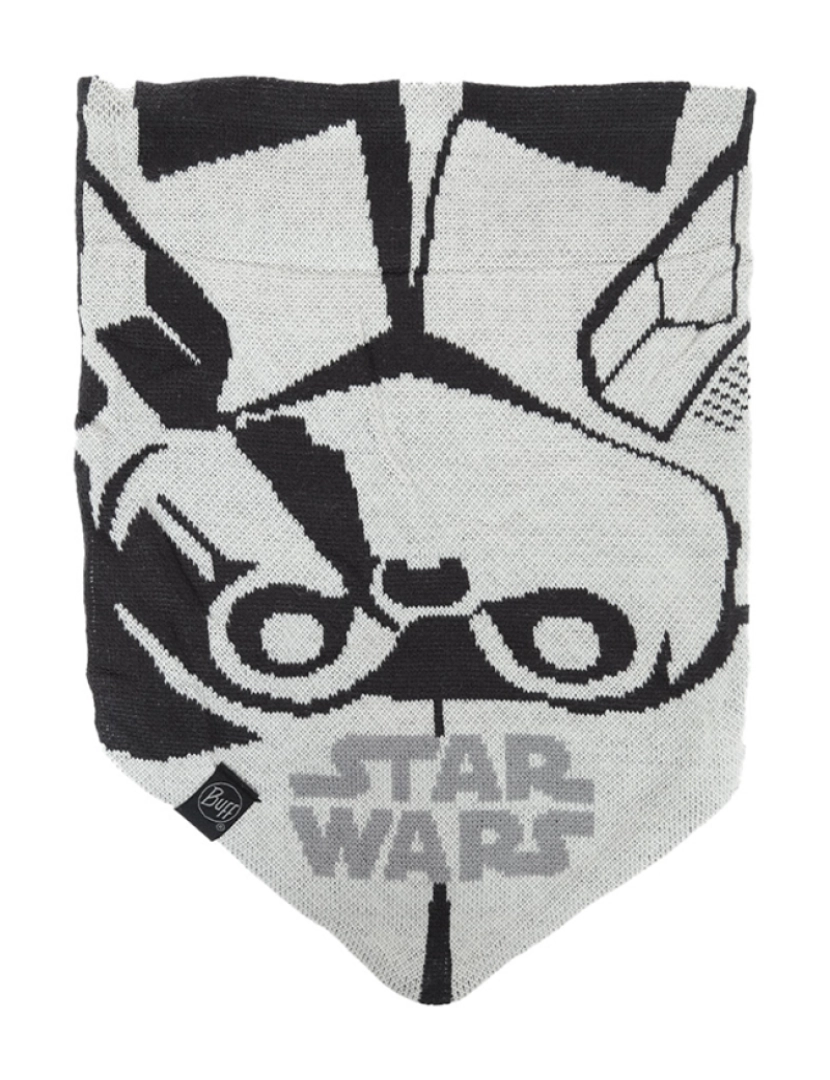 Buff - Gola Polar Point Star Wars  Cinza e Preto