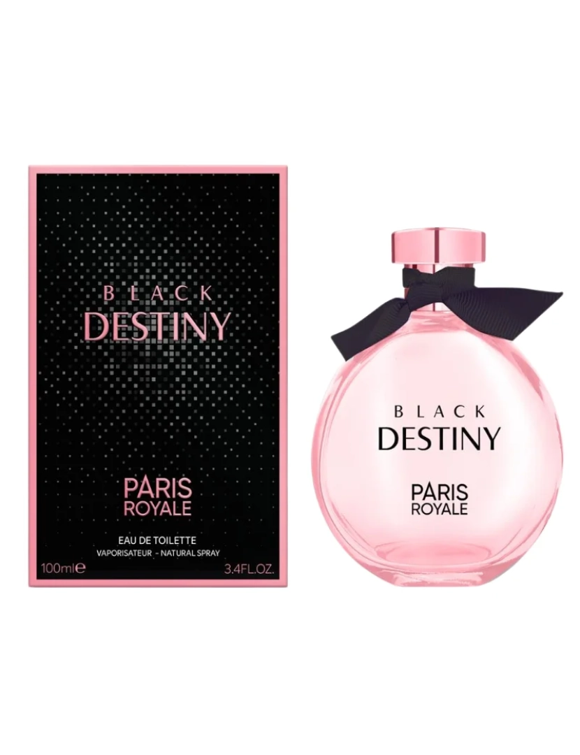 imagem de Paris Royale Eau de Toilette Black Destiny for Woman 100ml EDT2