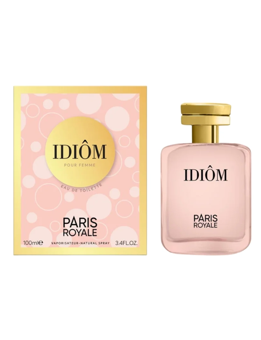 imagem de Paris Royale Eau de Toilette Idiom for Woman 100ml EDT2