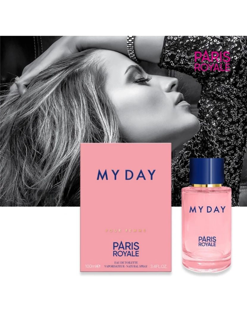 imagem de Paris Royale Eau de Toilette My Day for Woman 100ml EDT1