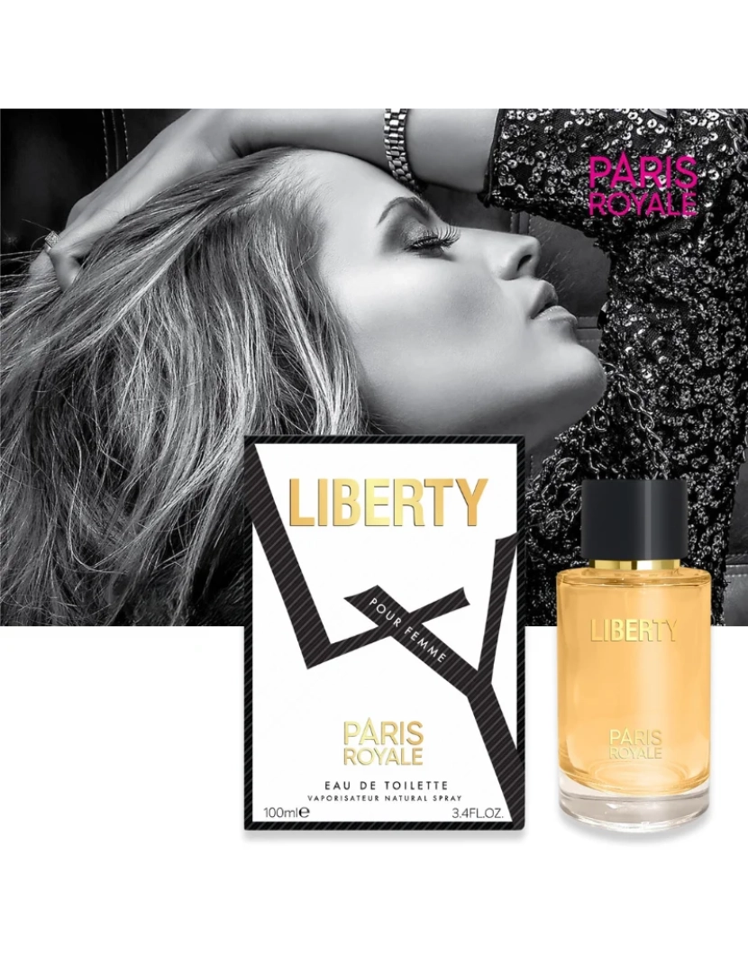 imagem de Paris Royale Eau de Toilette Liberty for Woman 100ml EDT1