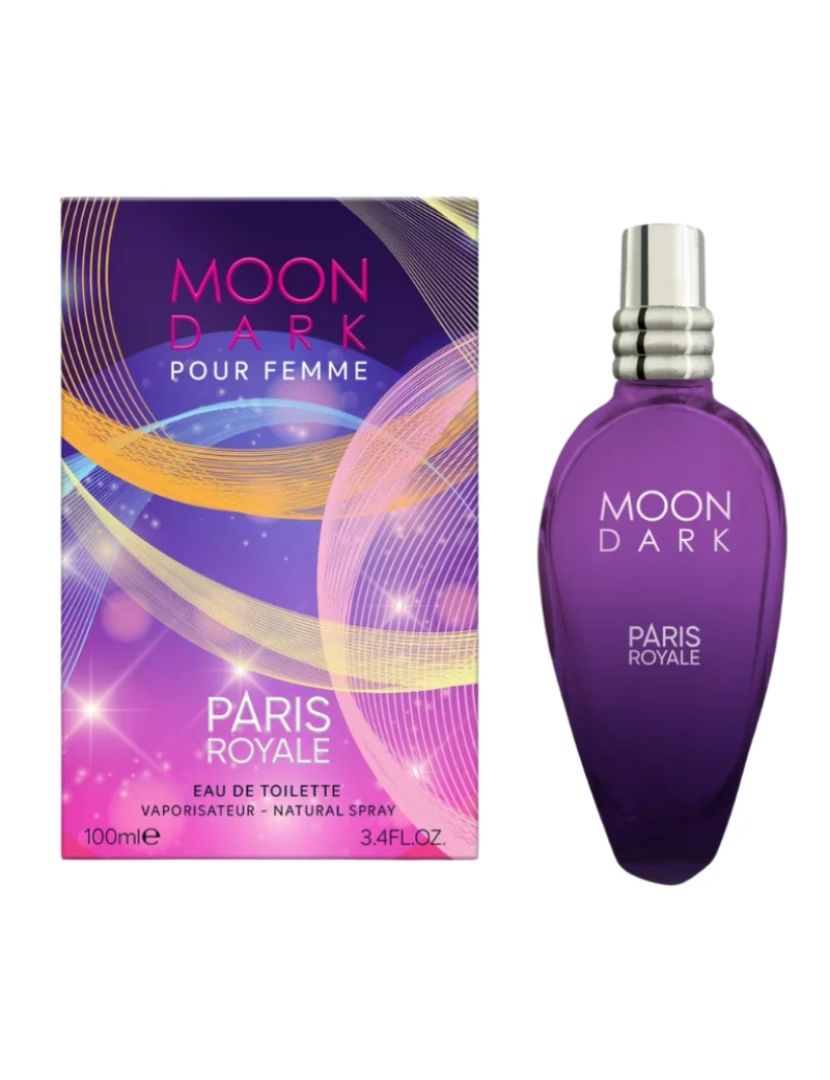 imagem de Paris Royale Eau de Toilette Moon Dark for Woman 100ml EDT2