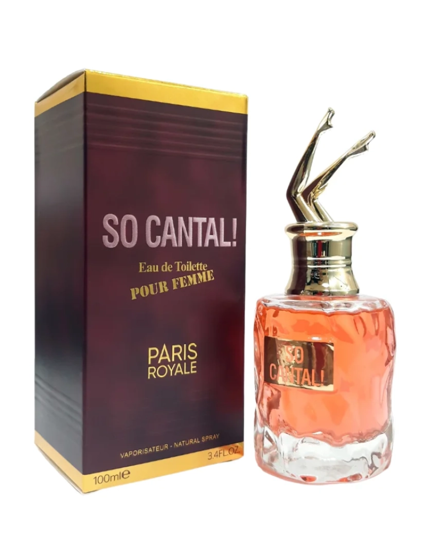 imagem de Paris Royale Eau de Toilette So Cantalfor Woman 100ml EDT1